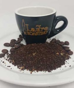 Example of Extra Coarse Grind Coffee to help you choose your coffee grind