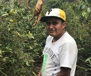 Miguel, Coffee Picker at Finca Catalan on Spring 2017 Guatemala Coffee Buying Trip