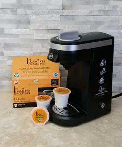 Making Home Brewing Easy with and IFill single cup coffee brewer and single serving ladro cups